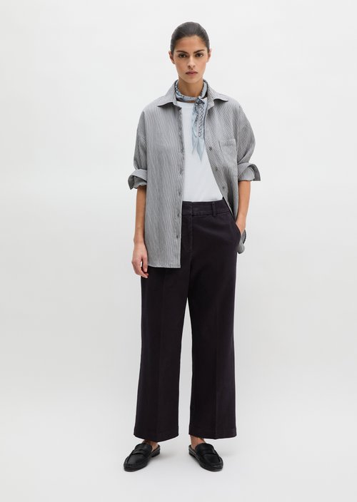 Pants model Mea straight — Martime Blue