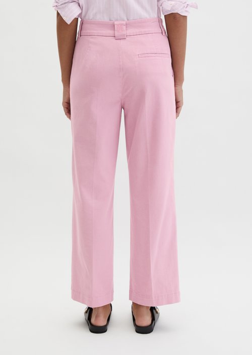 Pants model Mea straight — Medium Pink