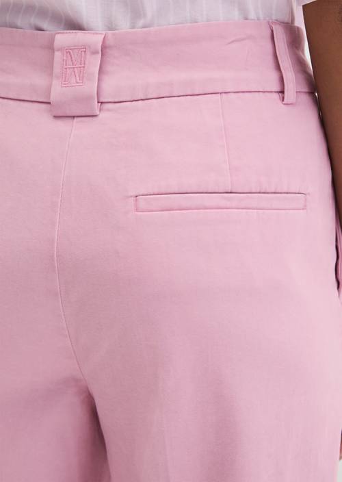 Hose Model Mea straight Medium Pink in Detailansicht