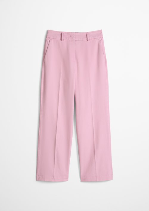 Pants model Mea straight — Medium Pink