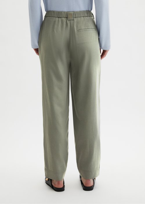 Pants model Minu barrel — Saddle Gray