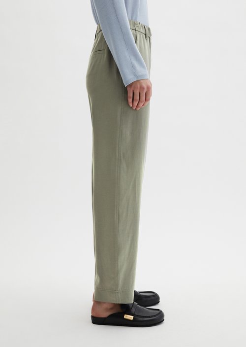 Pants model Minu barrel — Saddle Gray