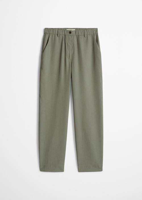 Pants model Minu barrel — Saddle Gray