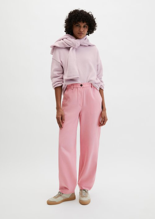 Pants model Minu barrel — Medium Pink 7847