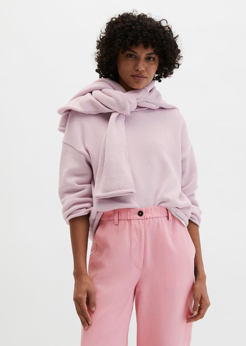 Pants model Minu barrel — Medium Pink 7847