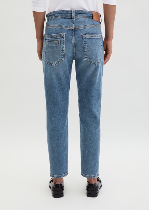 Jeans model Theda boyfriend cropped — Medium Blue