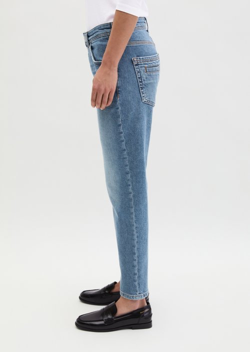 Jeans model Theda boyfriend cropped — Medium Blue