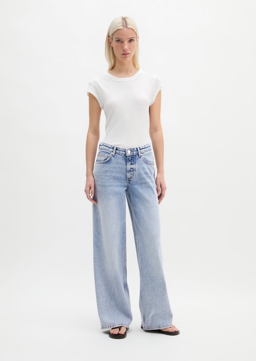 Jeans model Astrid wide — Light Blue