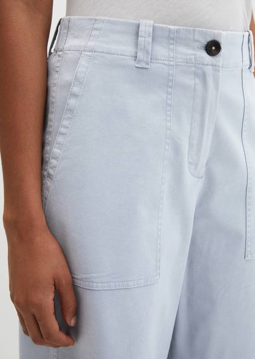 Barrel Pants Grey Horizon in Detailansicht