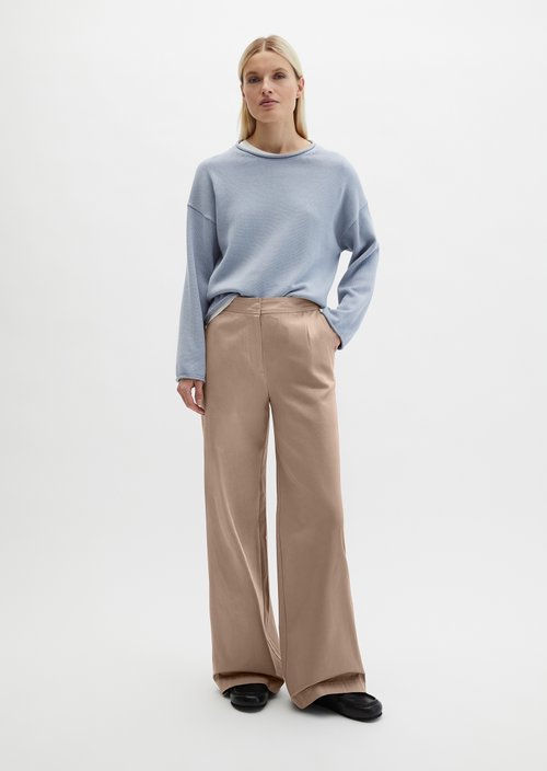 Straight leg pants — Chalky Brown