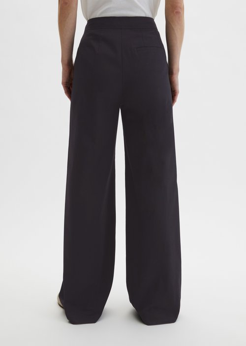 Straight leg pants — Deep Night Blue