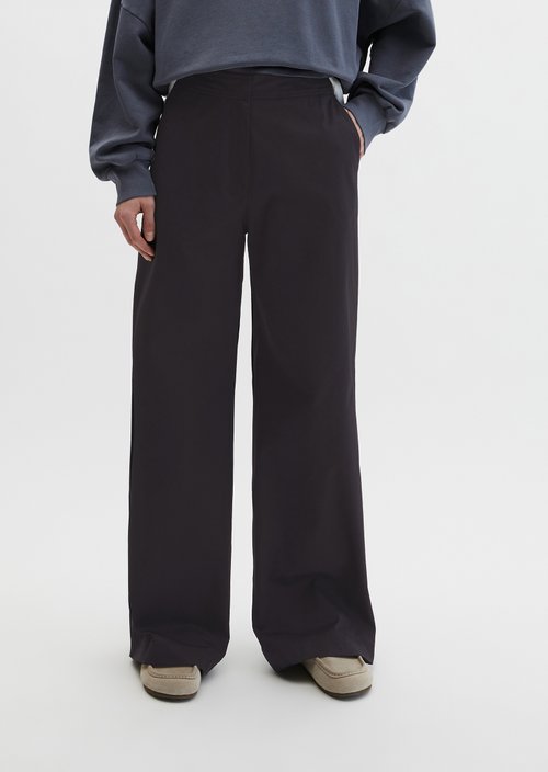 Straight leg pants — Deep Night Blue