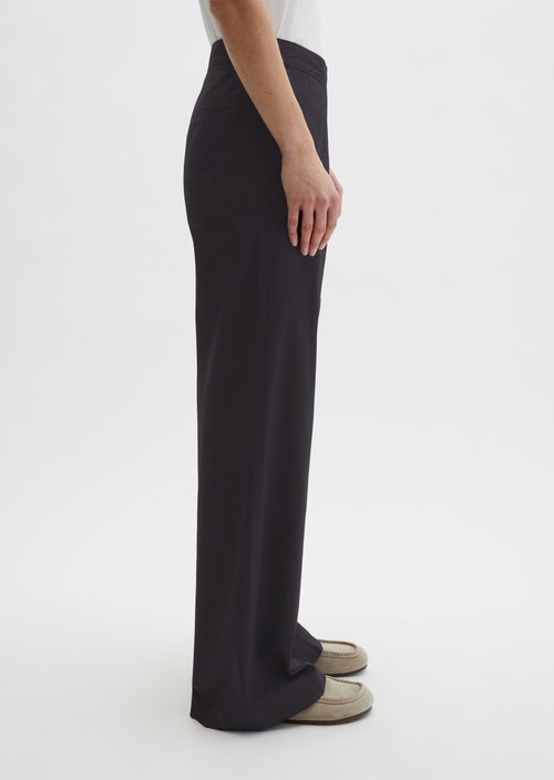 Straight leg pants — Deep Night Blue