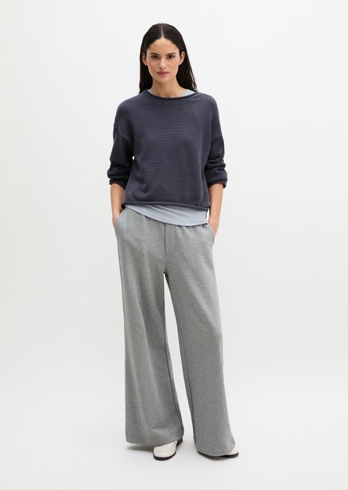 DfC Pullover loose — Blue Graphite