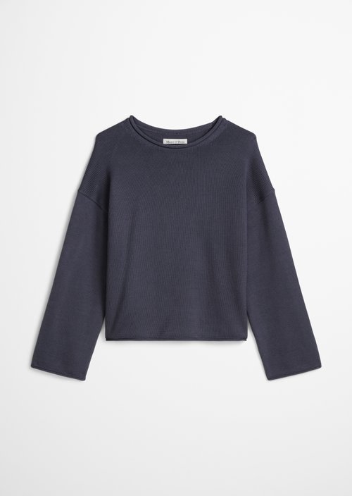 DfC Pullover loose — Blue Graphite