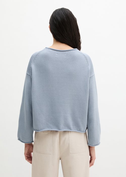 DfC Pullover loose — Grey Horizon