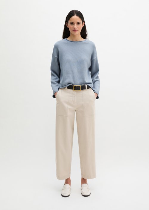 DfC Pullover loose — Grey Horizon