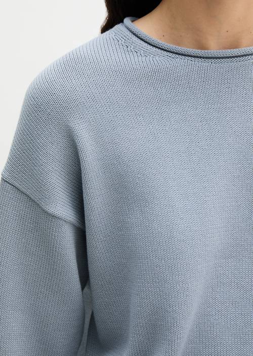 DfC Pullover loose Grey Horizon in Detailansicht