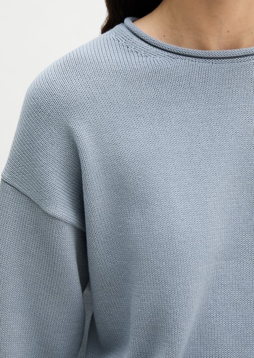 DfC Pullover loose — Grey Horizon