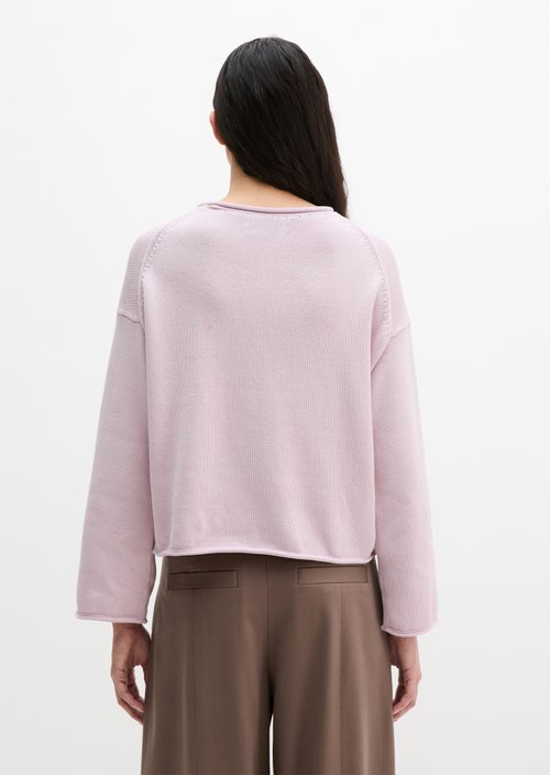 DfC Pullover loose — Dried Rose
