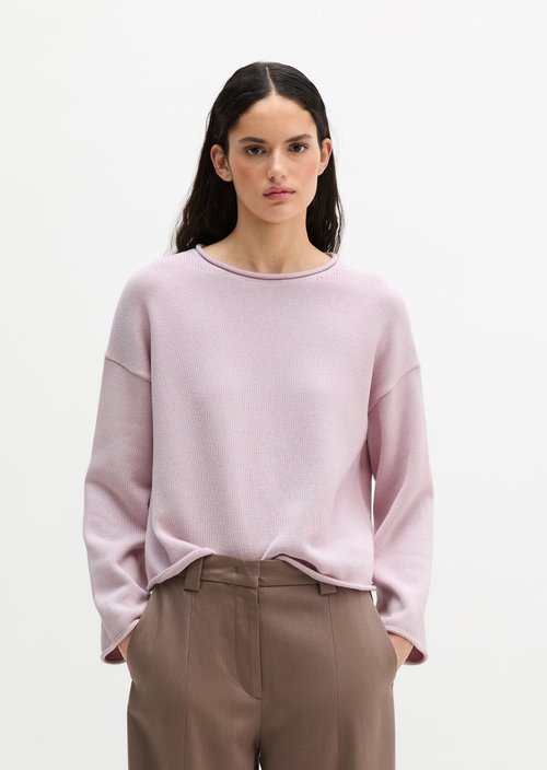 DfC Pullover loose — Dried Rose