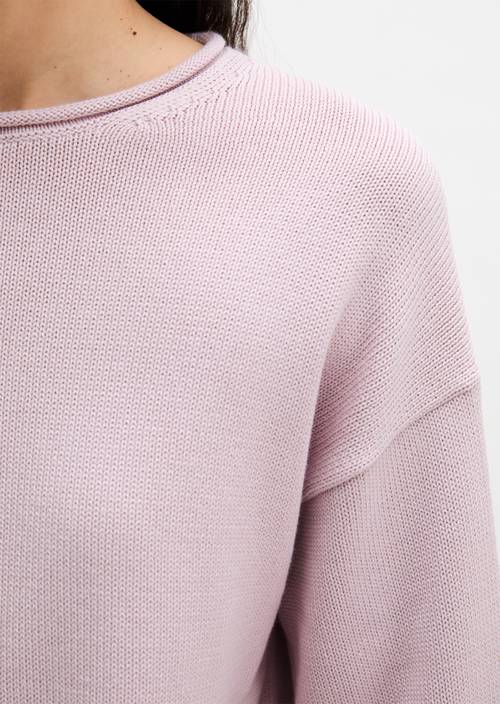 DfC Pullover loose Dried Rose in Detailansicht