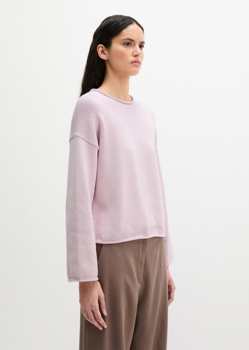 DfC Pullover loose — Dried Rose