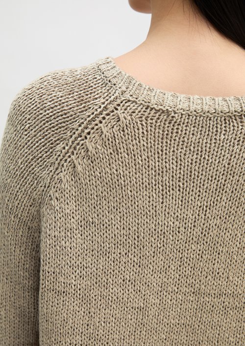 Oversize sweater — Earthy Taupe