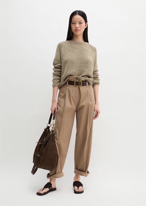 Oversize sweater — Earthy Taupe