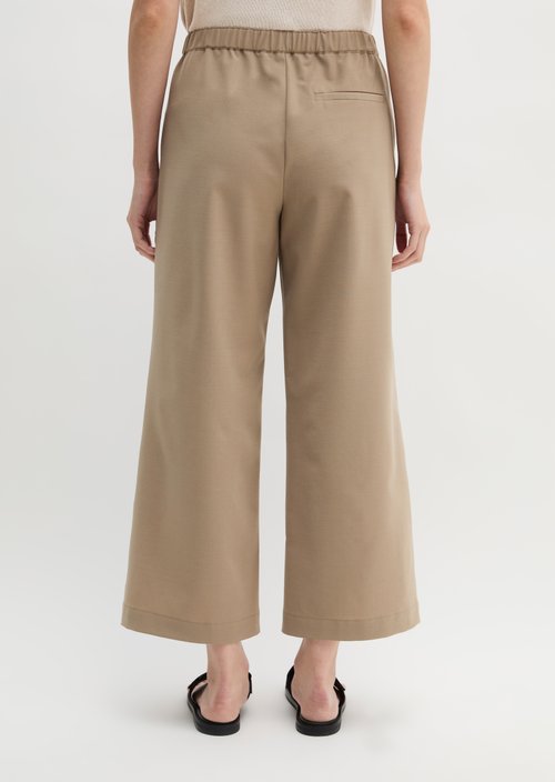 Culotte-style trousers — Soft Mocca