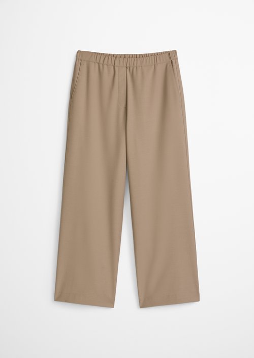Culotte-style trousers — Soft Mocca