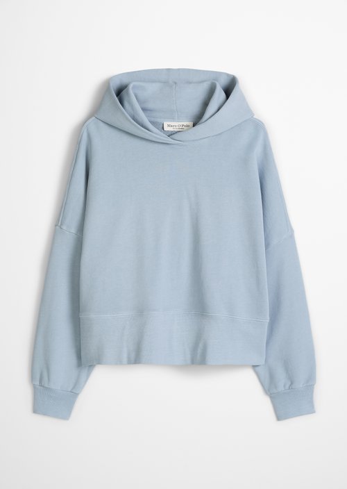 Hoodie relaxed garment-dyed — Grey Horizon