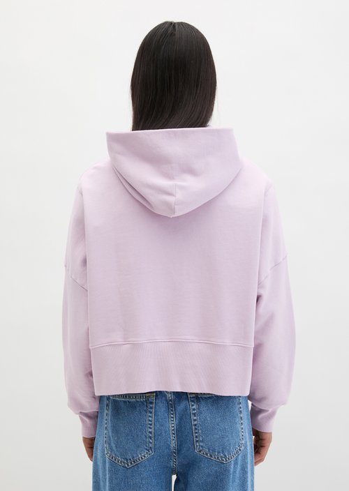 Hoodie relaxed garment-dyed — Dusty Lavender