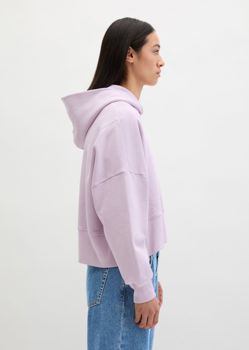 Hoodie relaxed garment-dyed — Dusty Lavender