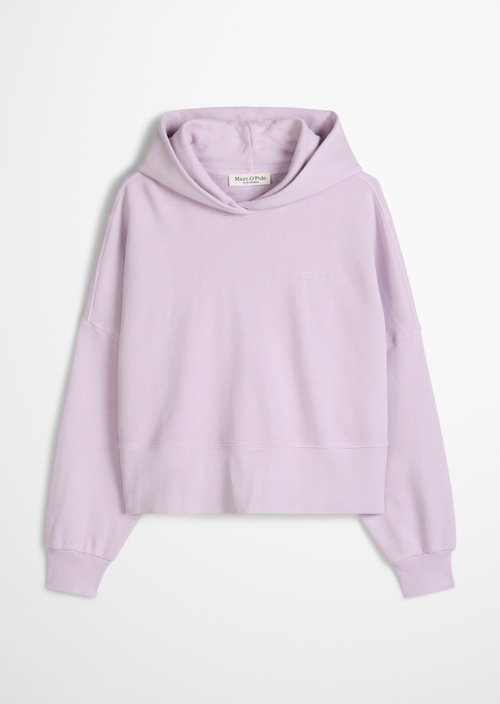 Hoodie relaxed garment-dyed — Dusty Lavender