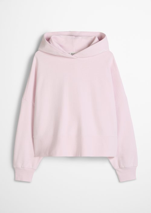 Hoodie relaxed garment-dyed — Dried Rose