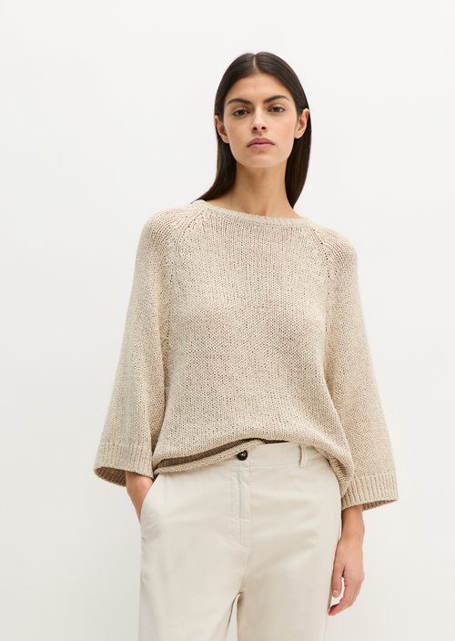 Pullover loose — Grey Silk