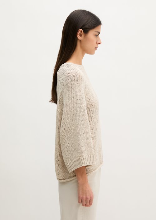 Pullover loose — Grey Silk