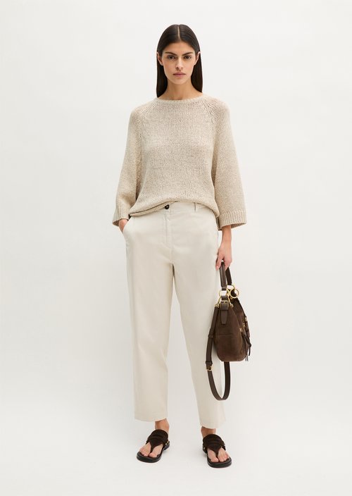 Pullover loose — Grey Silk