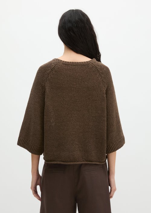Pullover loose — Burnt Coffee Melange