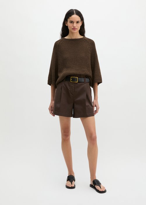 Pullover loose — Burnt Coffee Melange