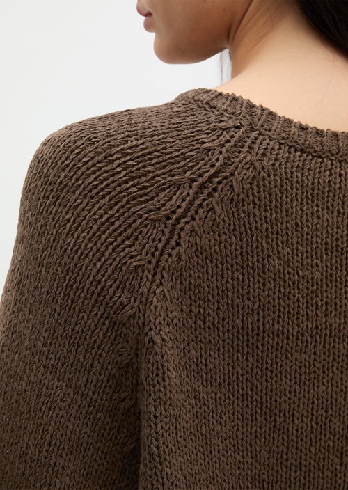 Pullover loose — Burnt Coffee Melange