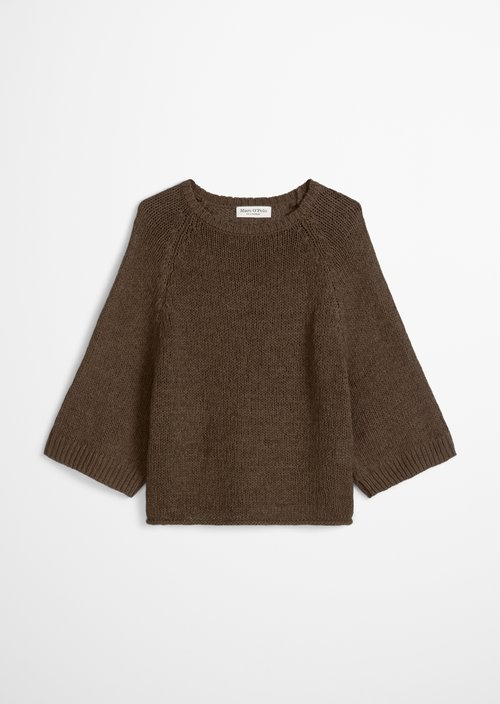 Pullover loose — Burnt Coffee Melange