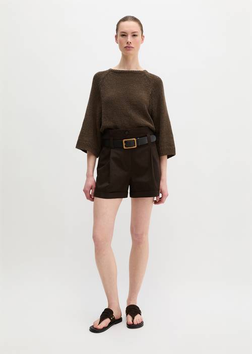 Puente suelto Burnt Coffee Melange en vista frontal