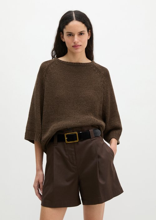Pullover loose — Burnt Coffee Melange