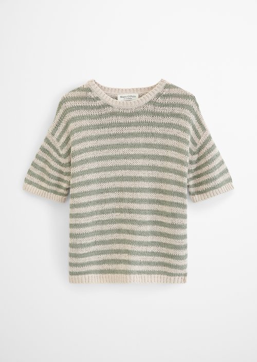 Short sleeve sweater loose — Light Beige