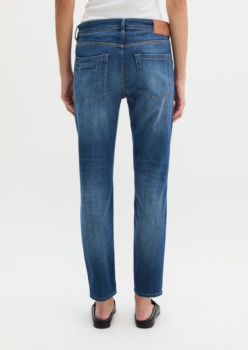 Jeans model Theda boyfriend cropped — Dark Blue