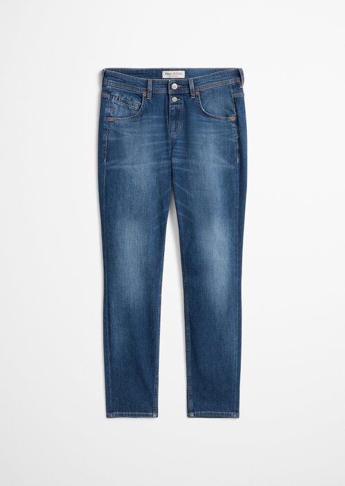 Jeans model Theda boyfriend cropped — Dark Blue