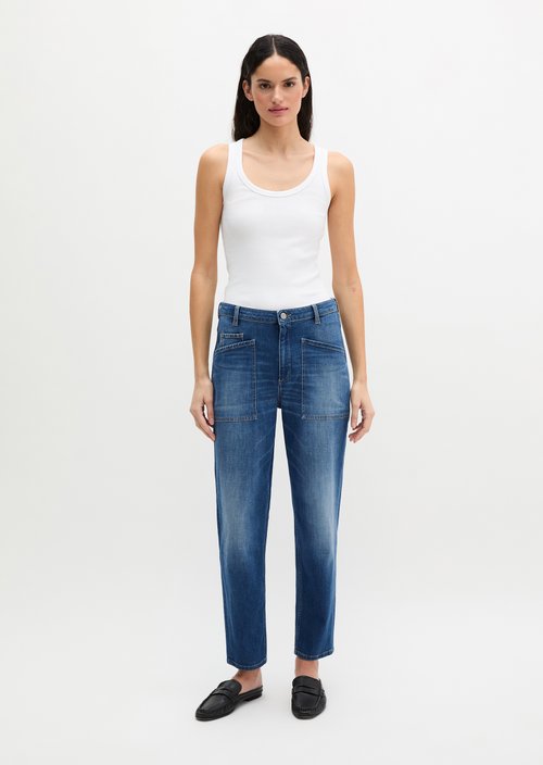 Jeans model Iva boyfriend — Dark Blue