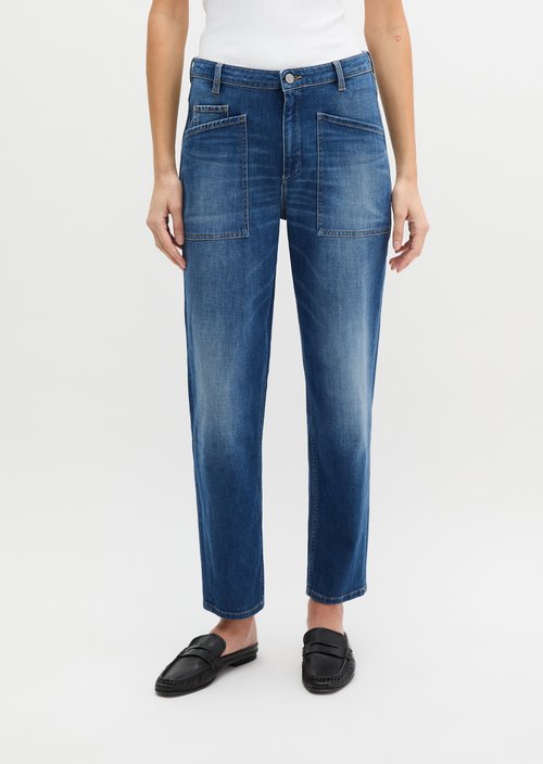 Jeans model Iva boyfriend — Dark Blue